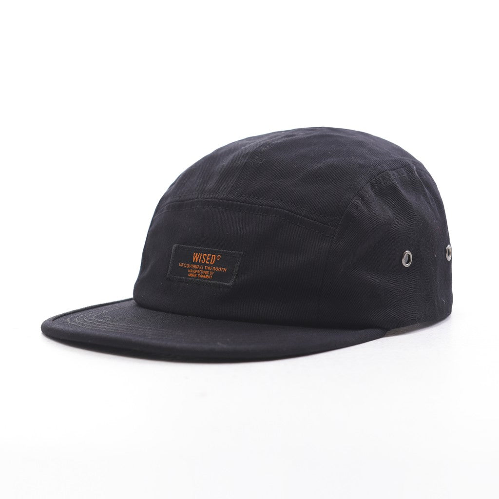WISED | RILEY BLACK | 5 PANEL HAT