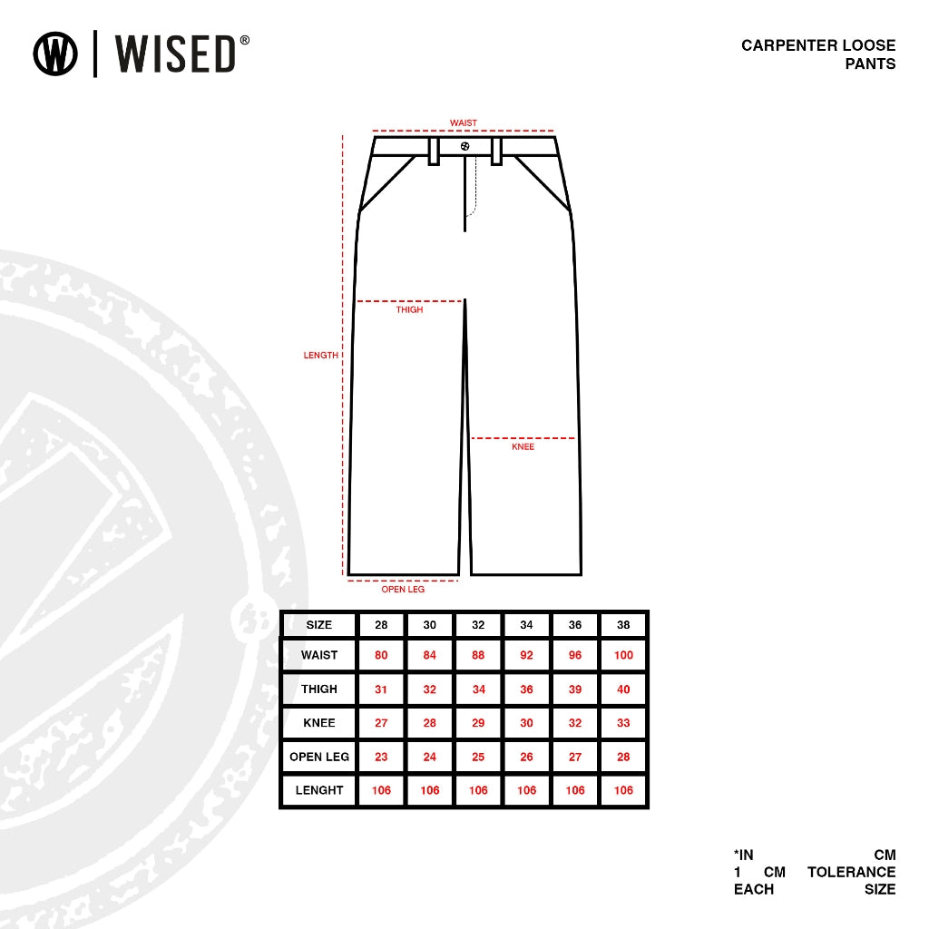 WISED | BAKER | CARPENTER PANTS REGULAR FIT