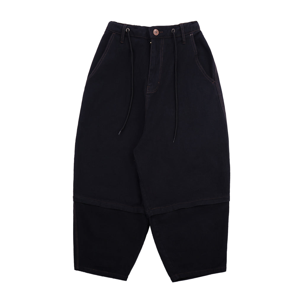WISED | KAGE | DENIM BAGGY ZIPOFF