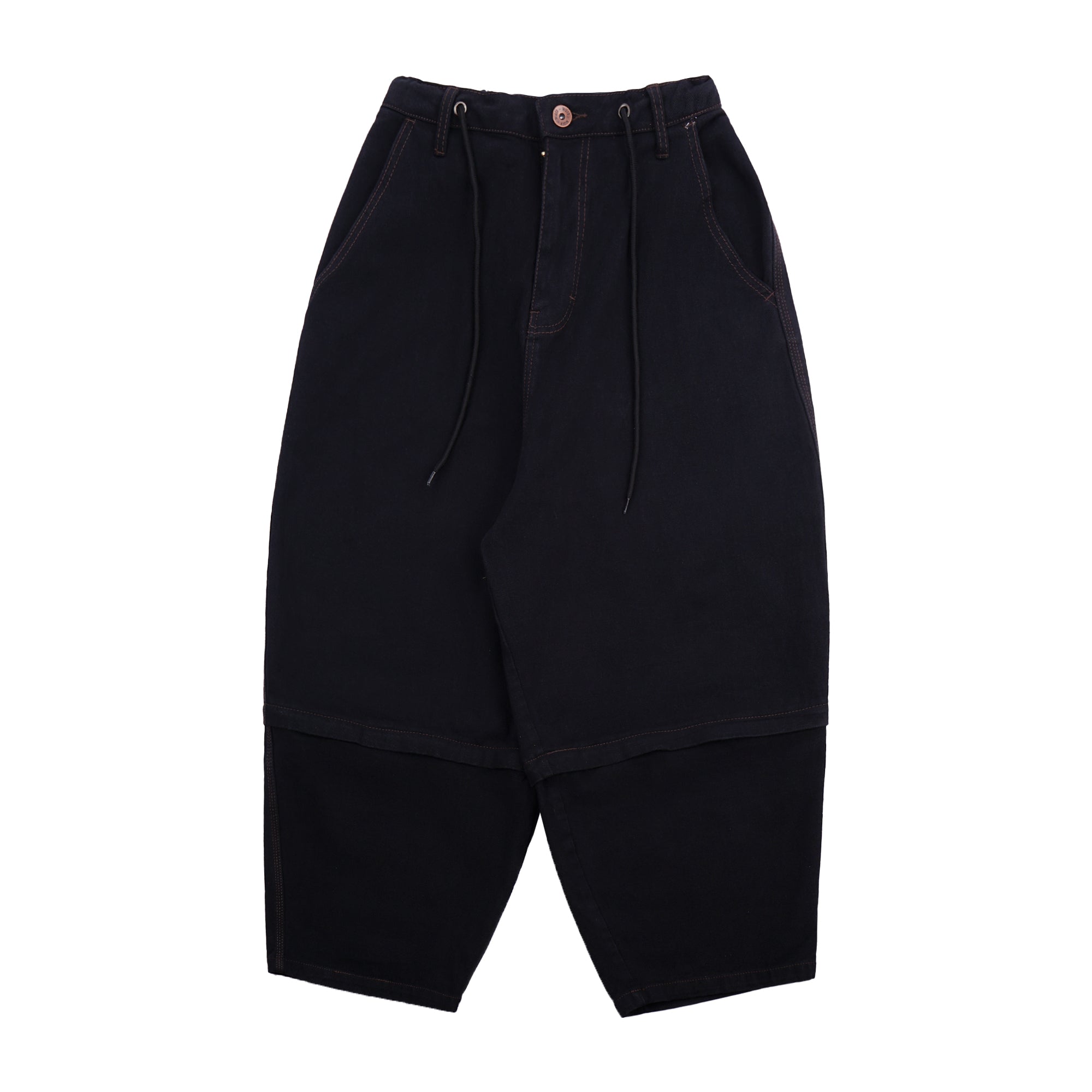 WISED | KAGE | DENIM BAGGY ZIPOFF