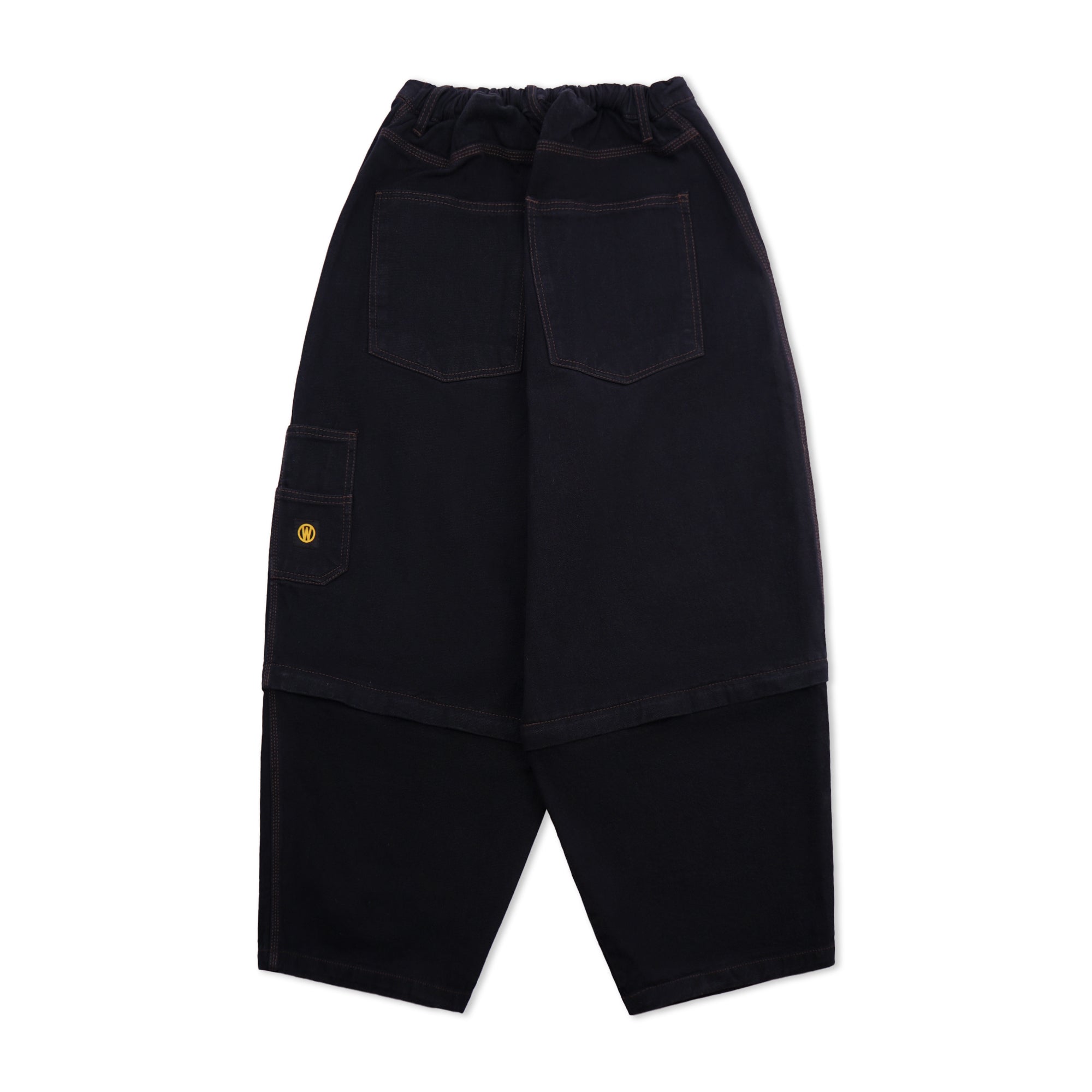 WISED | KAGE | DENIM BAGGY ZIPOFF