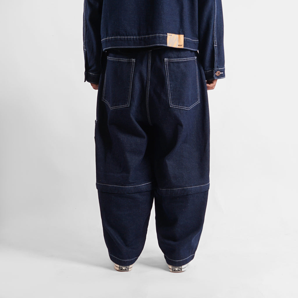 WISED | KAGE | DENIM BAGGY ZIPOFF
