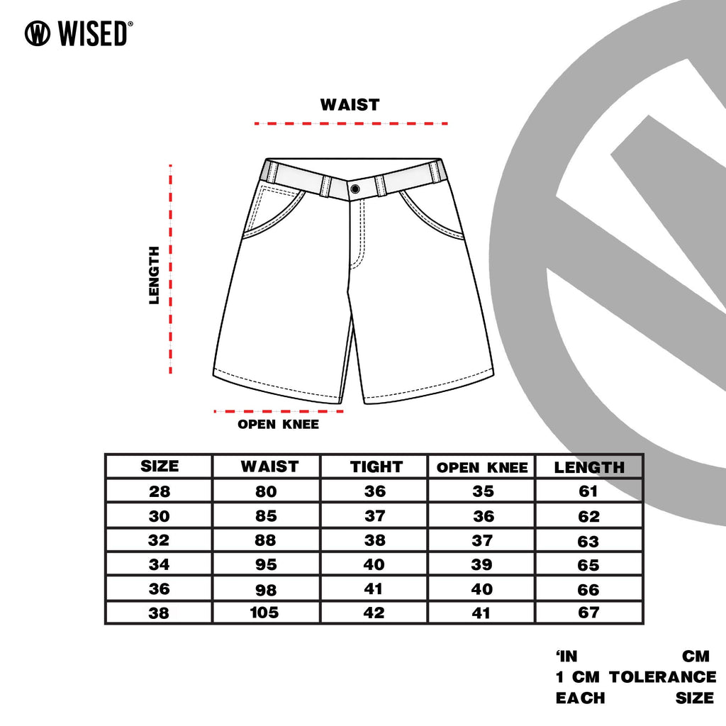 WISED | THRONE | JORTS PANTS