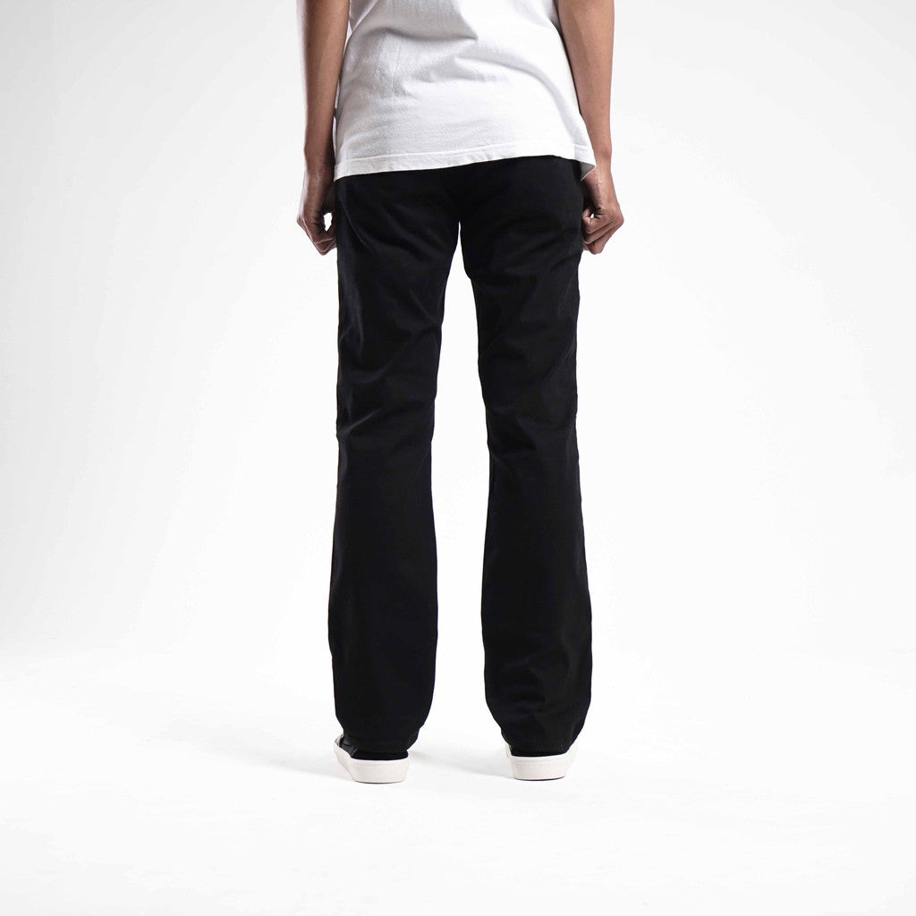 WISED  SCOUT BLACK  CHINO PANTS