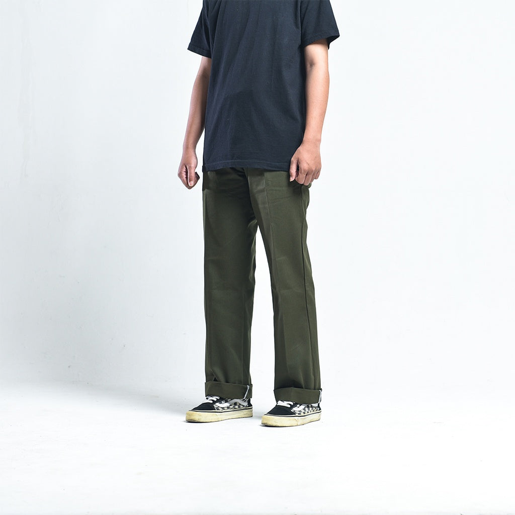 WISED  WATSON OLIVE  WORK PANTS