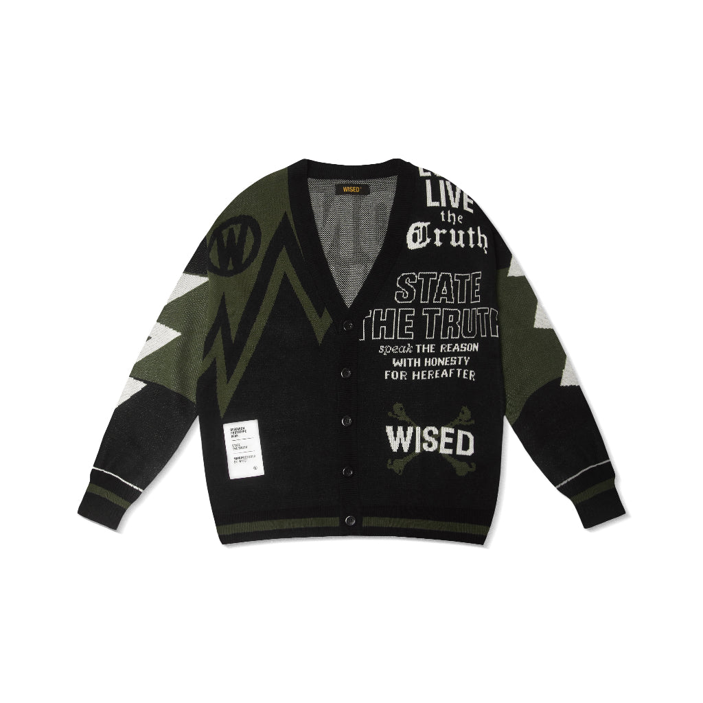 WISED | LEAGUE | KNITWEAR CARDIGAN
