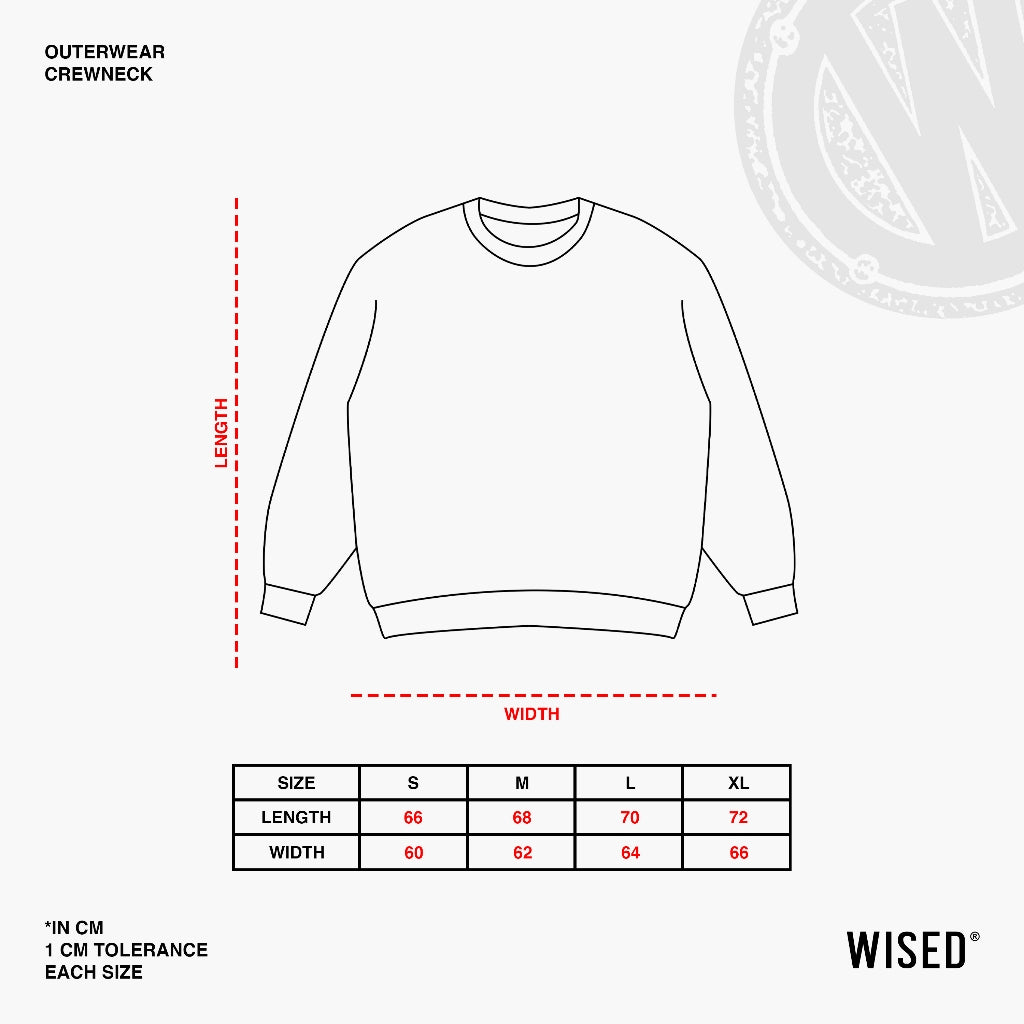 WISED |  APTITUDE SHOW  | CREWNECK