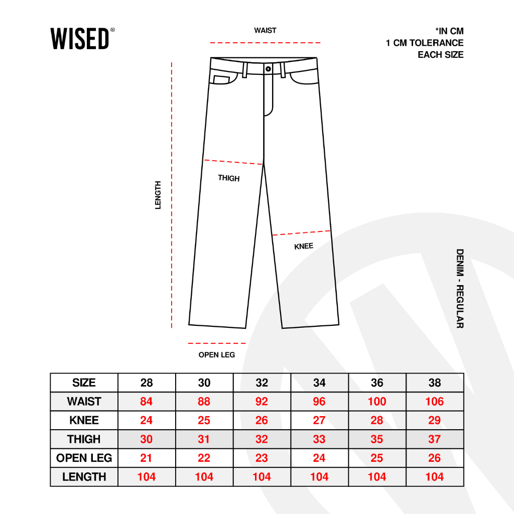 WISED | PATTON | WASHED JEANS