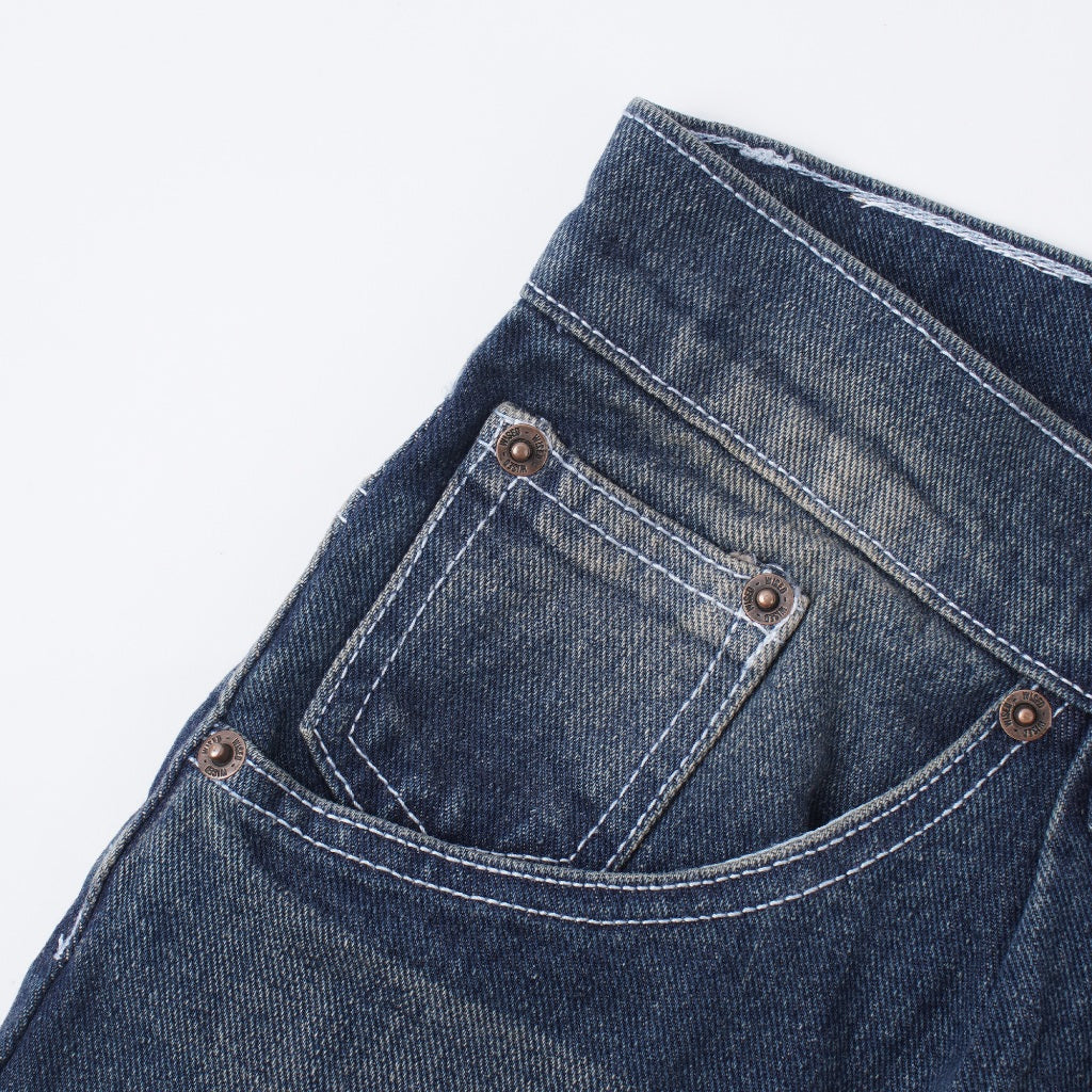WISED | NORD | WASHED JEANS ACCENT DOUBLE KNEE BAGGY FIT