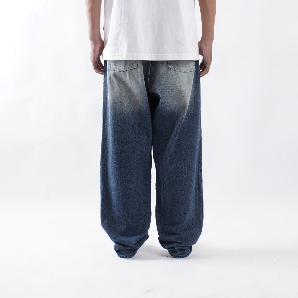 WISED | HAVRE | WASHED JEANS ACCENT DOUBLE KNEE BAGGY FIT