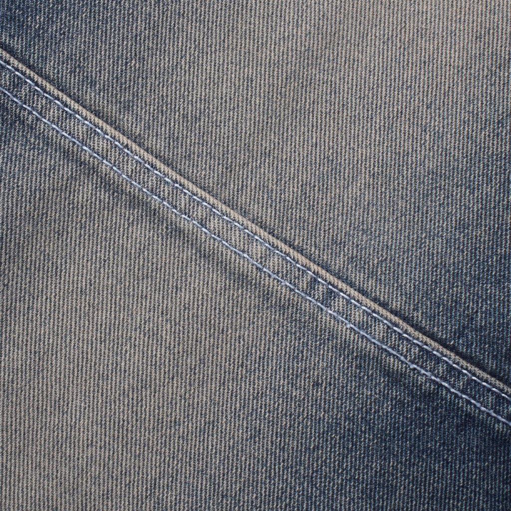 WISED | NORD | WASHED JEANS ACCENT DOUBLE KNEE BAGGY FIT