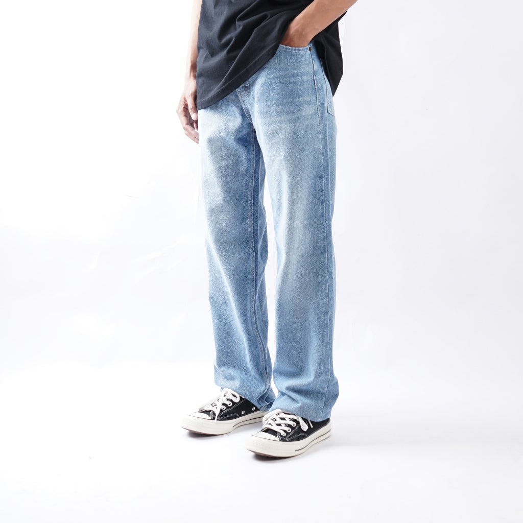 WISED | DUFF | WASHED JEANS ACCENT BAGGY FIT