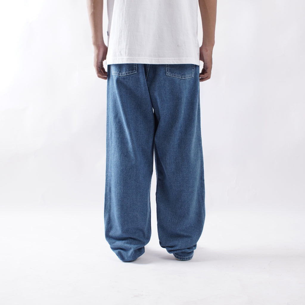 WISED | FELD | WASHED JEANS ACCENT DOUBLE KNEE BAGGY FIT