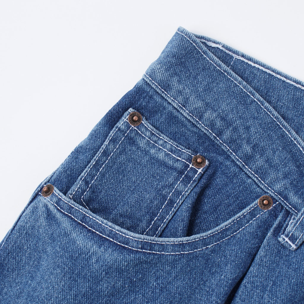 WISED | FELD | WASHED JEANS ACCENT DOUBLE KNEE BAGGY FIT
