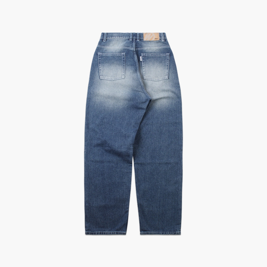 WISED | HAVRE | WASHED JEANS ACCENT DOUBLE KNEE BAGGY FIT