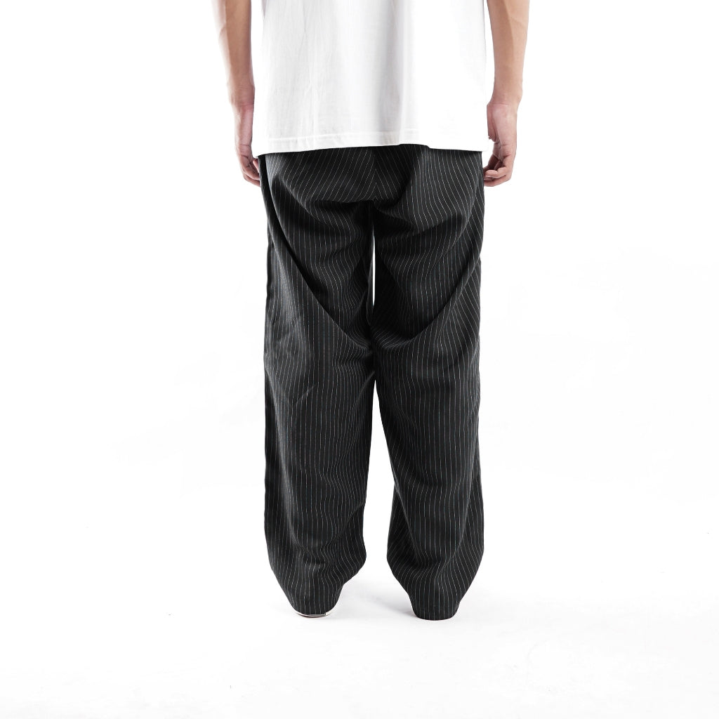 WISED | PRESTIGE | STRIPE PANTS BAGGY FIT