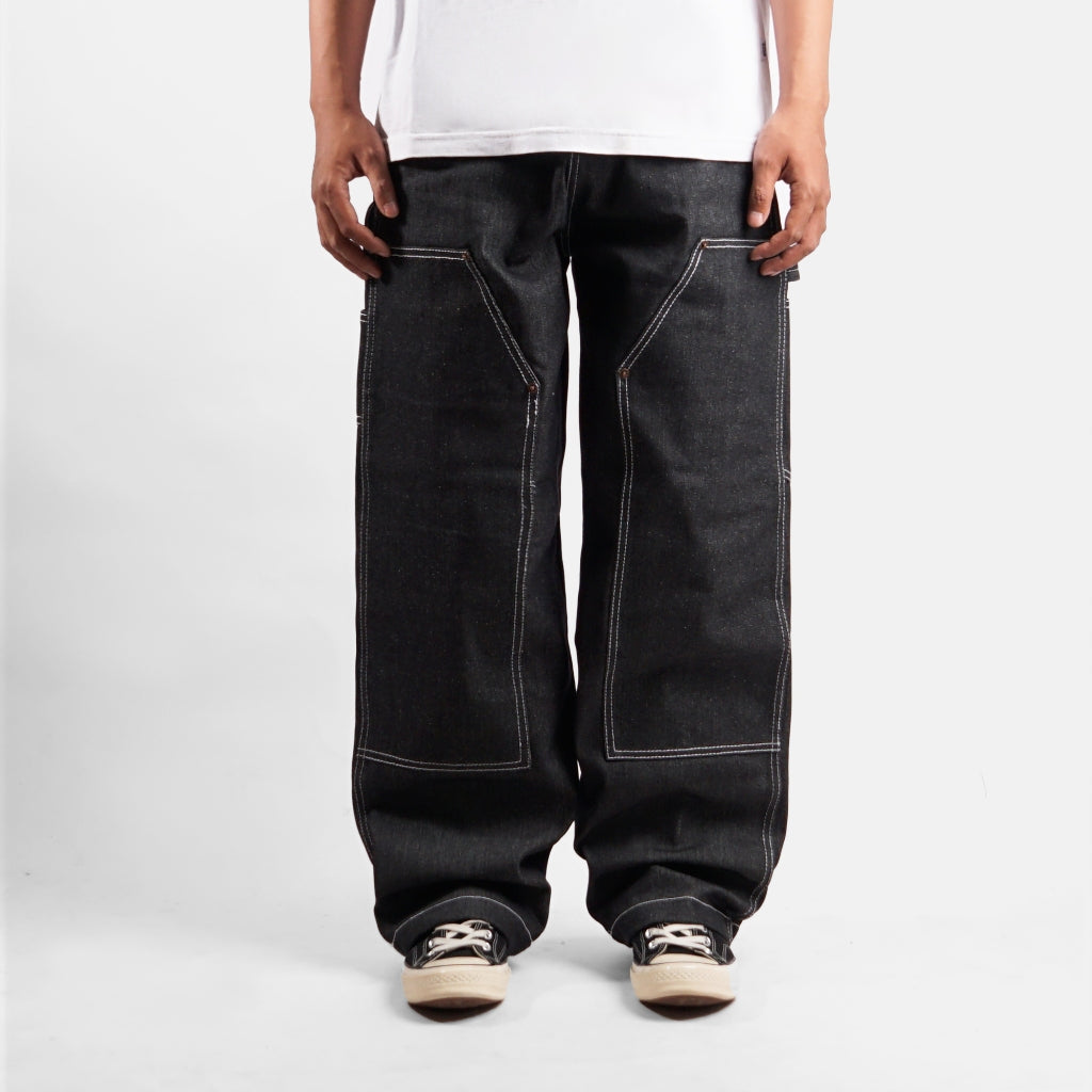 WISED | STEEL | CARPENTER PANTS DOUBLE KNEE BAGGY FIT