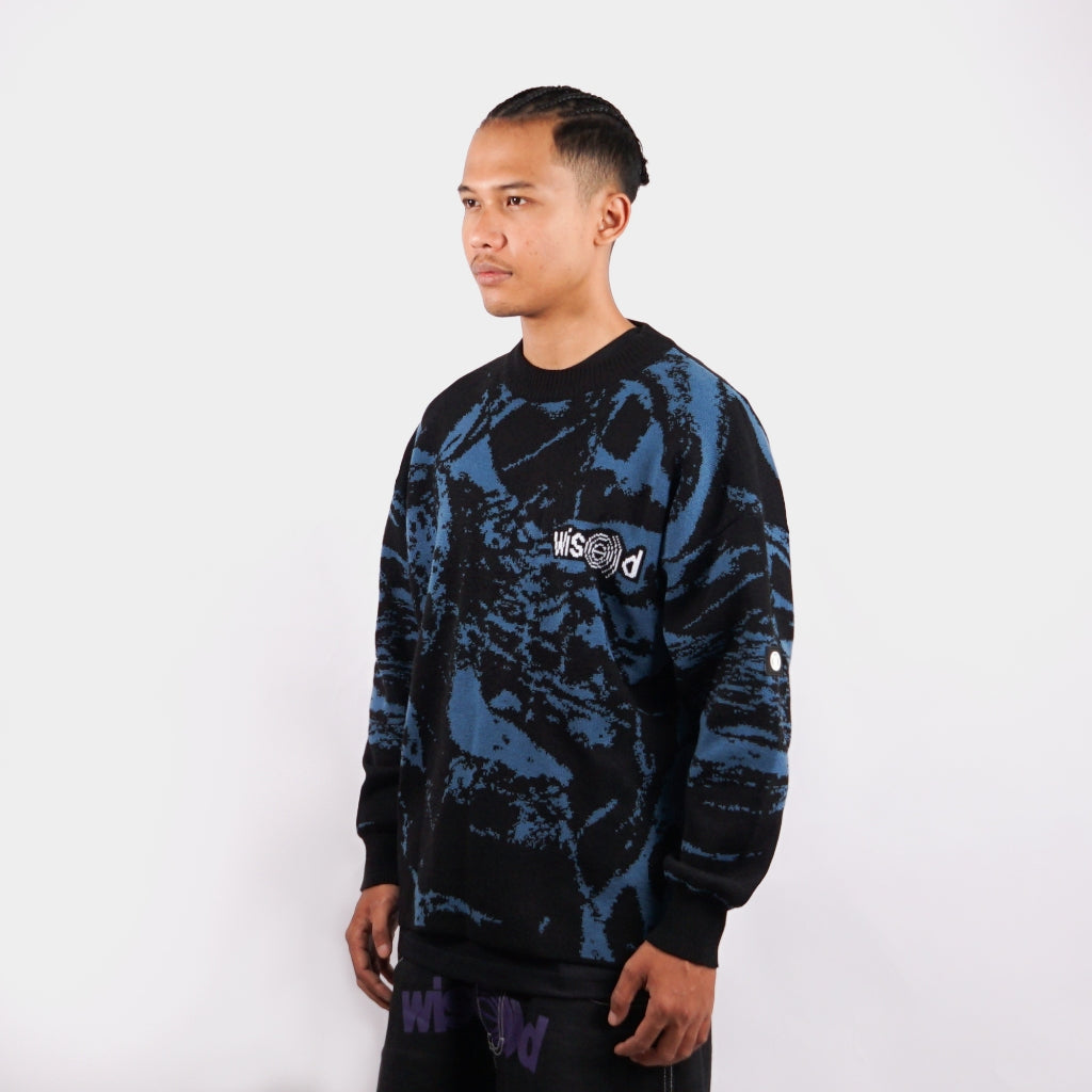 WISED | GRIME | KNITWEAR CREWNECK