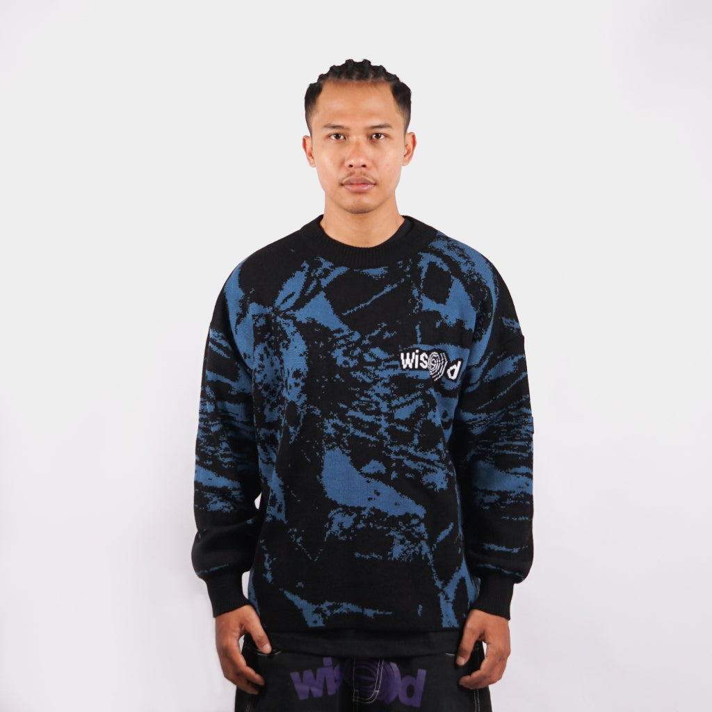 WISED | GRIME | KNITWEAR CREWNECK