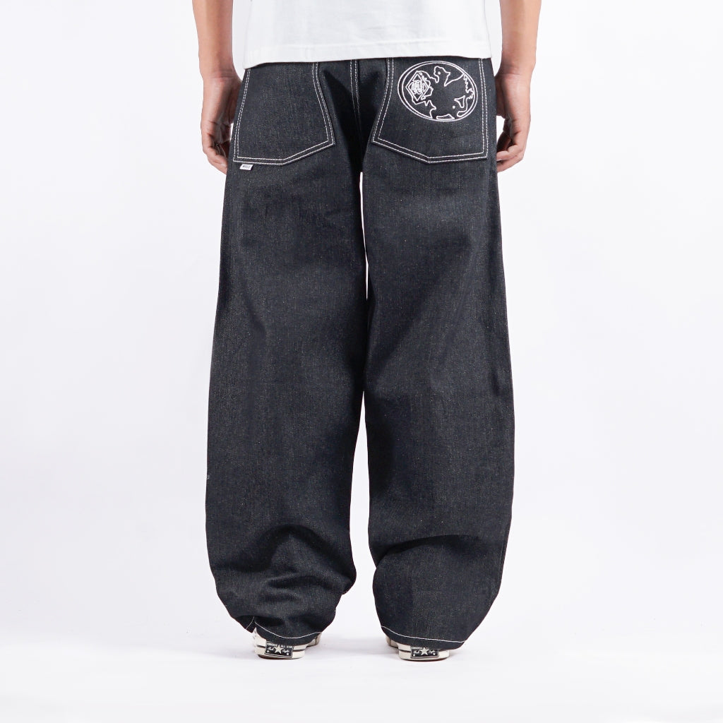 WISED | REIGN | DENIM PANTS BAGGY FIT