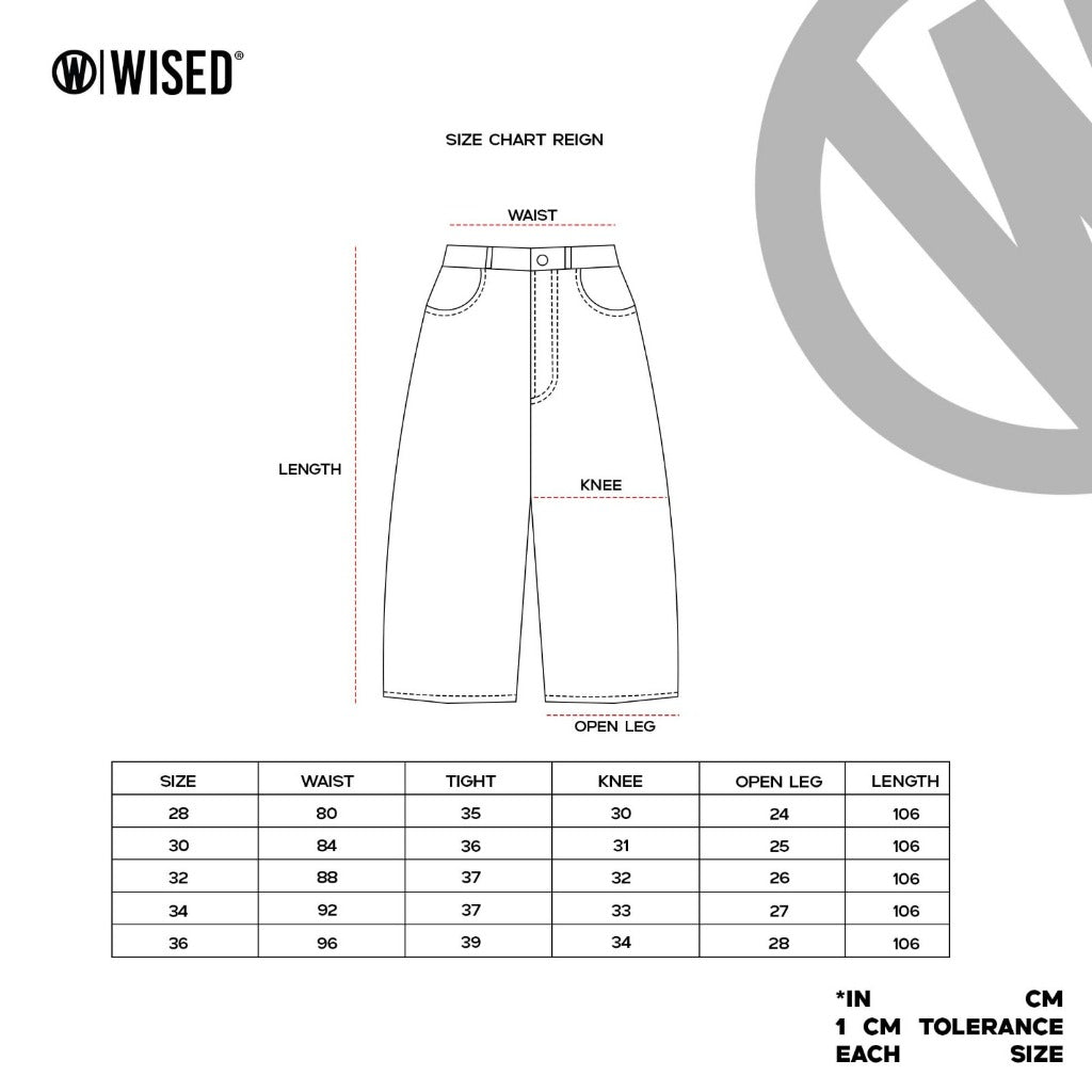 WISED | RIFT | DENIM PANTS BAGGY FIT