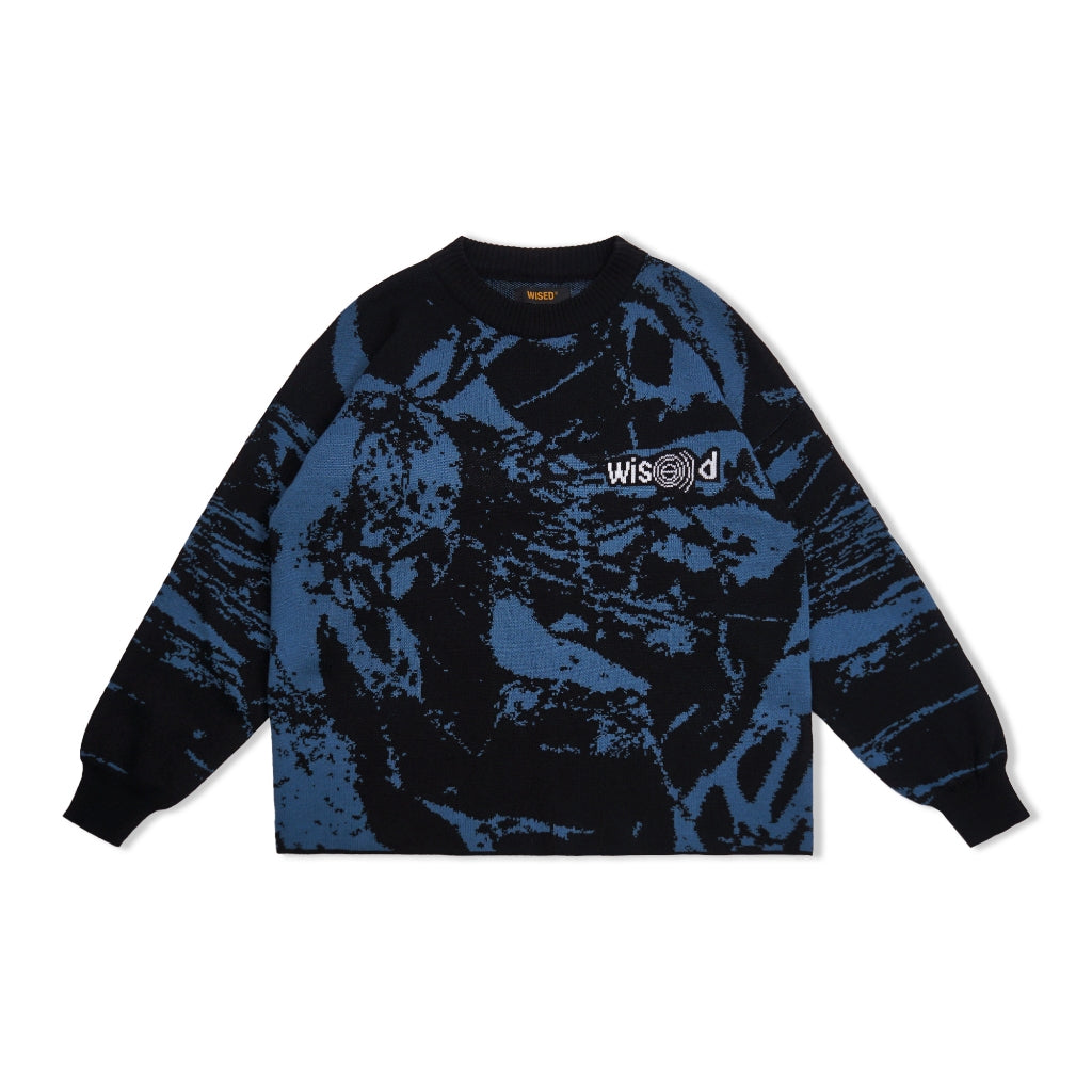 WISED | GRIME | KNITWEAR CREWNECK