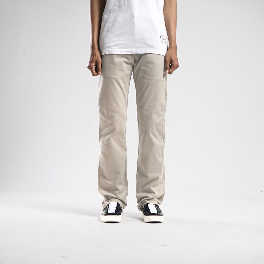 WISED  SCOUT BEIGE  CHINO PANTS