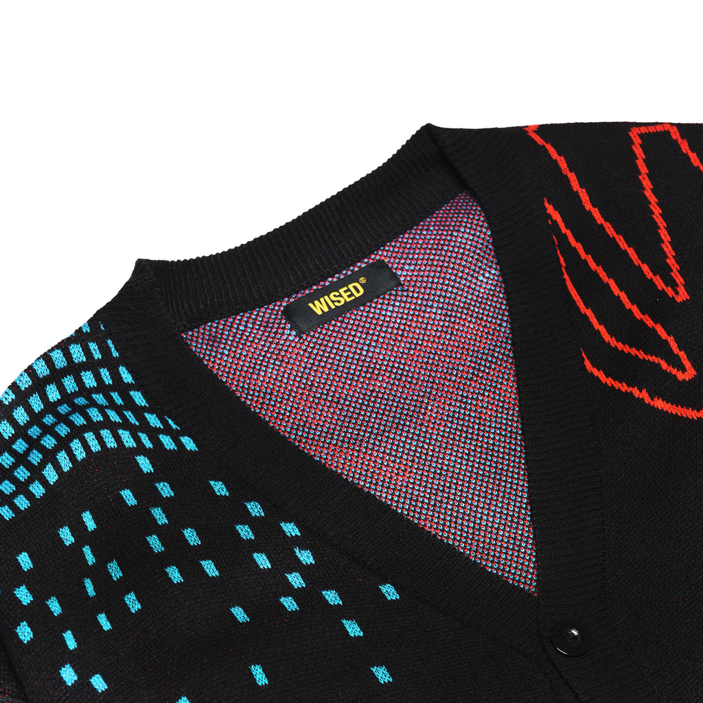 WISED  GROOVE  KNITWEAR CARDIGAN