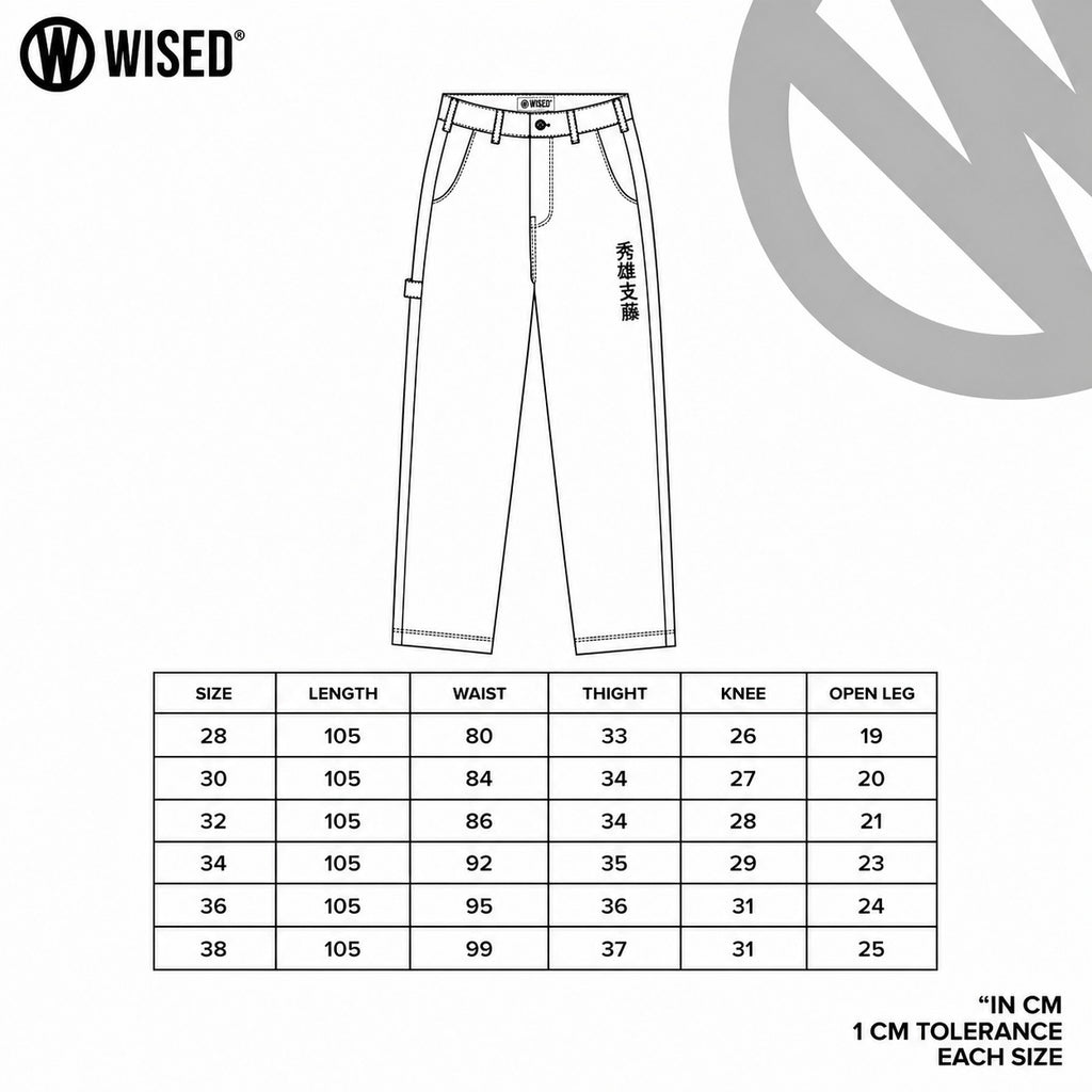 WISED | RAIDEN | CARPENTER PANTS