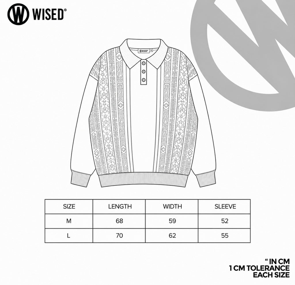 WISED | PURITY | KNITWEAR POLO CREWNECK