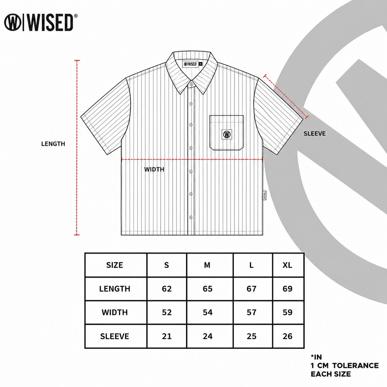 WISED | BARE | SHIRT SALUR