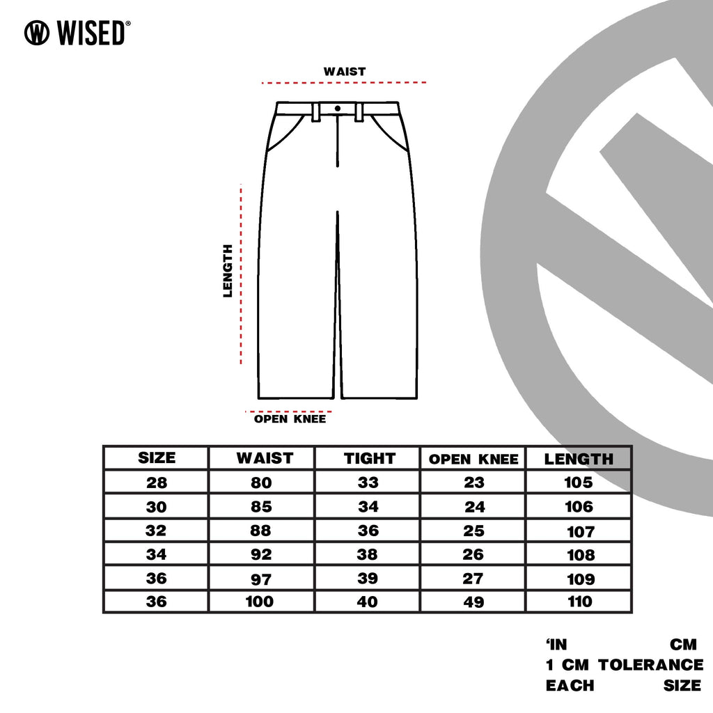 WISED | DAWN | DENIM PANTS BAGGY FIT